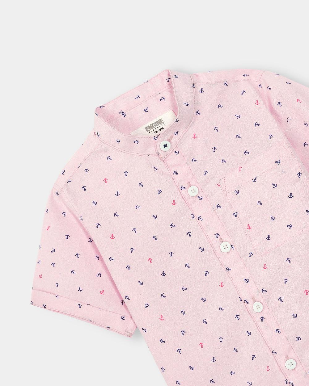 Engine Boys Casual Shirt IC5008-I02-PNK