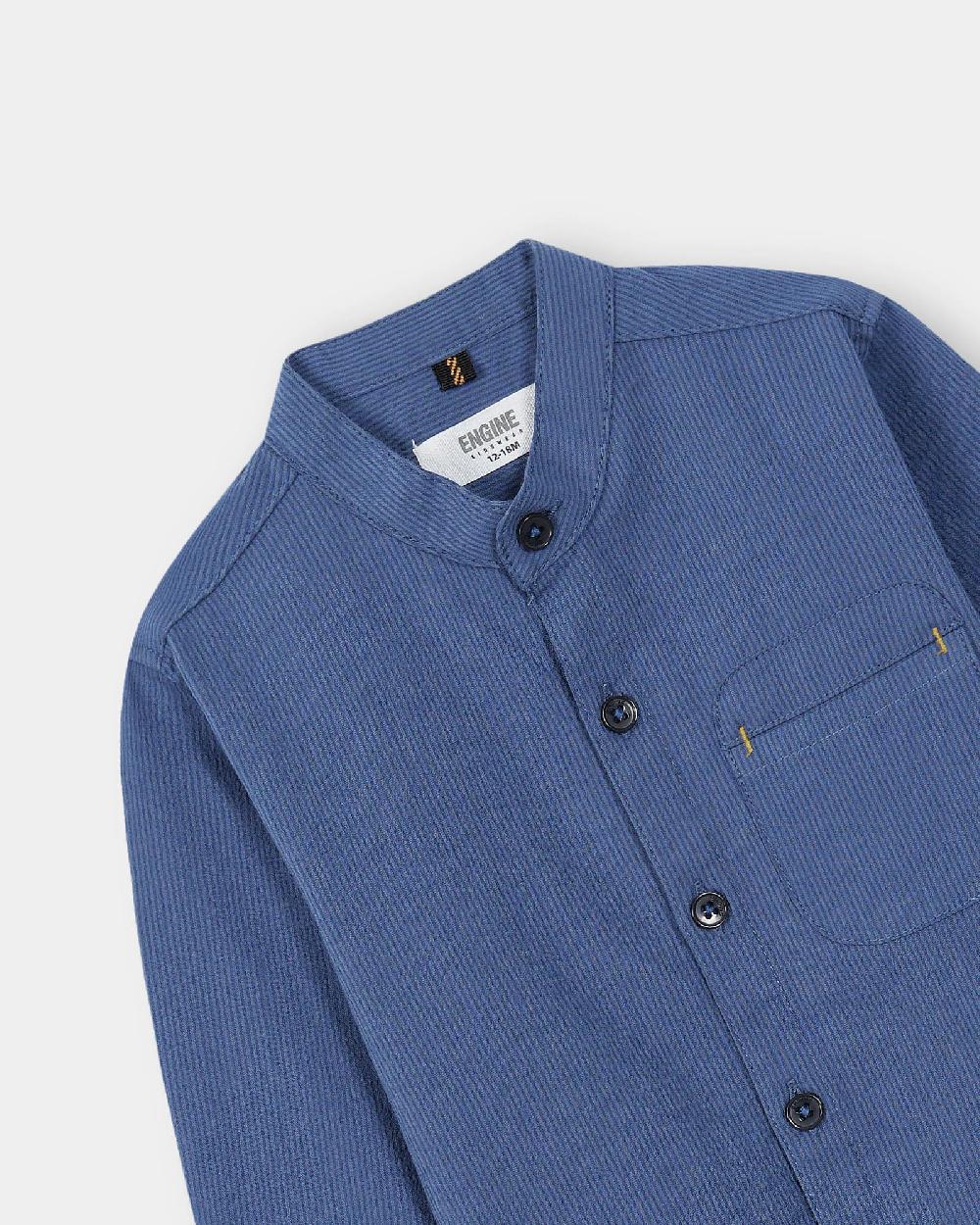 Engine Boys Casual Shirt IC5009-I02-BLU