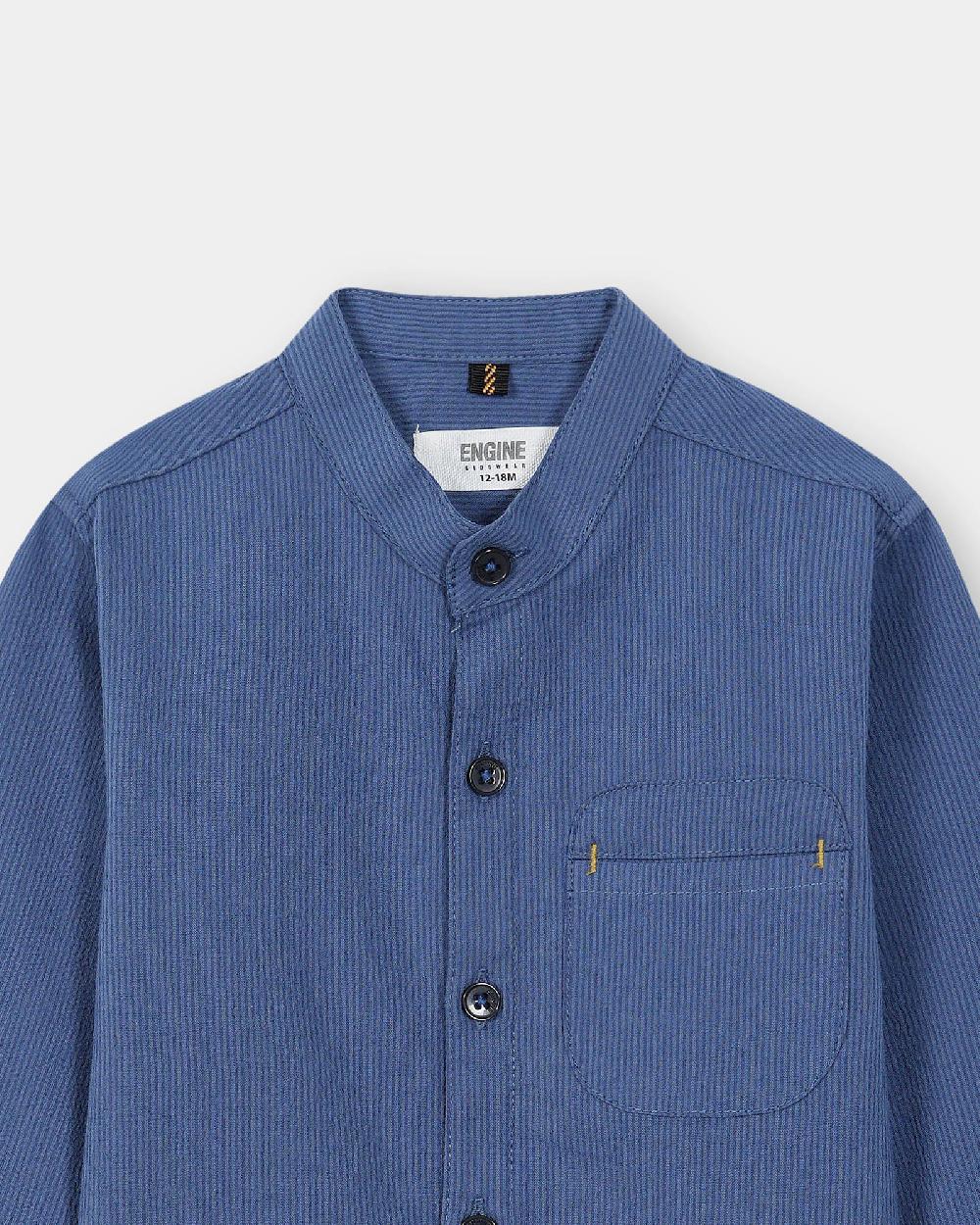 Engine Boys Casual Shirt IC5009-I02-BLU