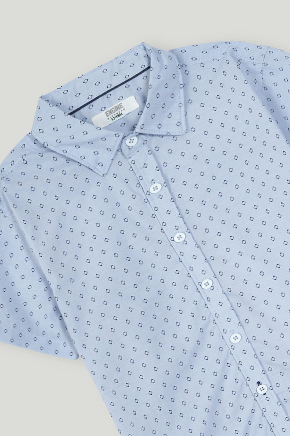 Engine Boys Casual Shirt IC5014-I02-LBL