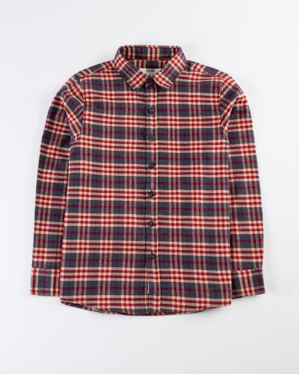 engine Boys Casual Shirt KC3047-K02-MRN