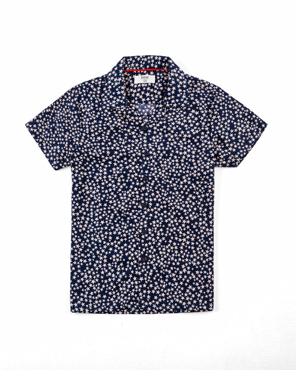engine Boys Casual Shirt KC4008-K02-NVY