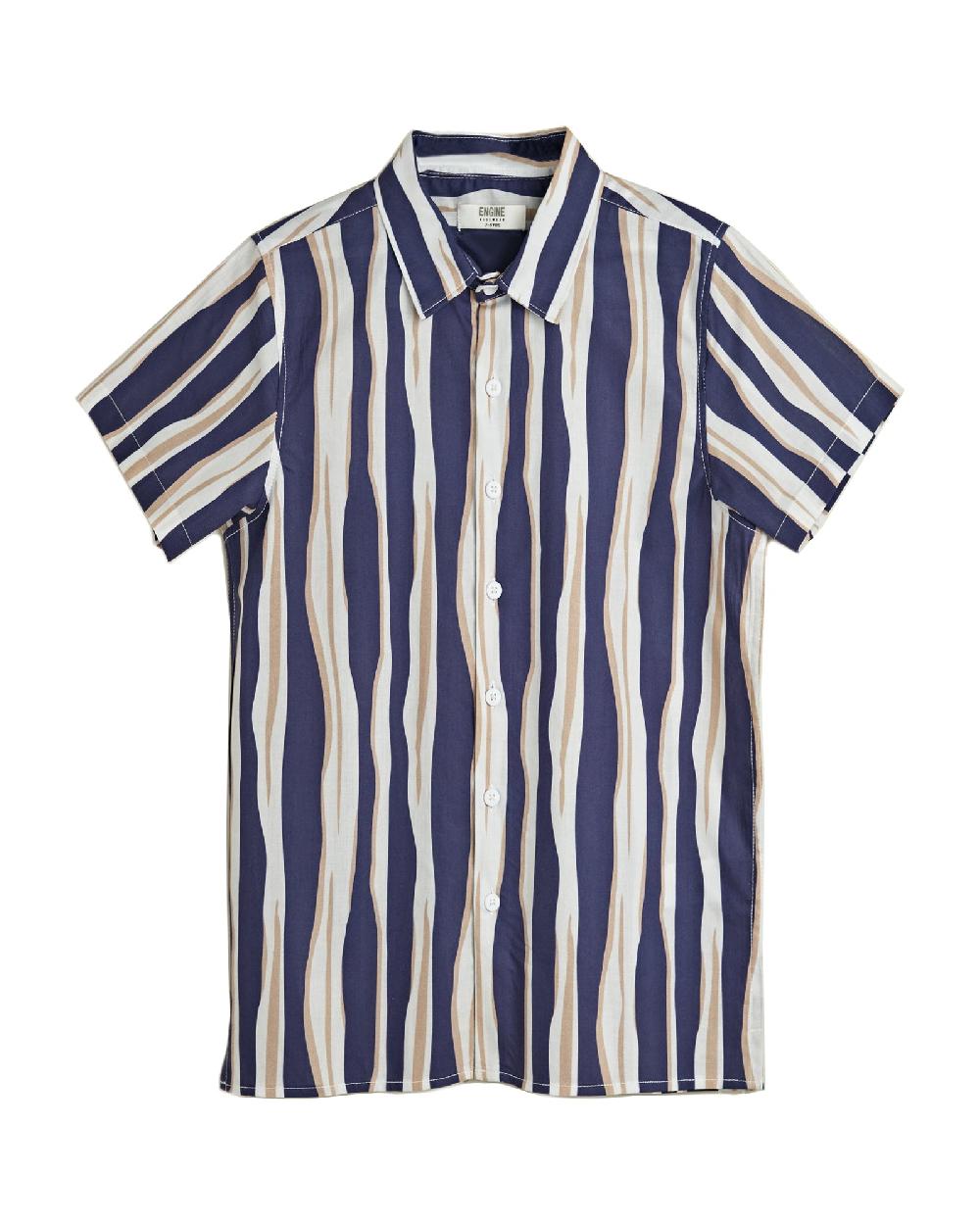 engine Boys Casual Shirt KC4015-K02-NVY