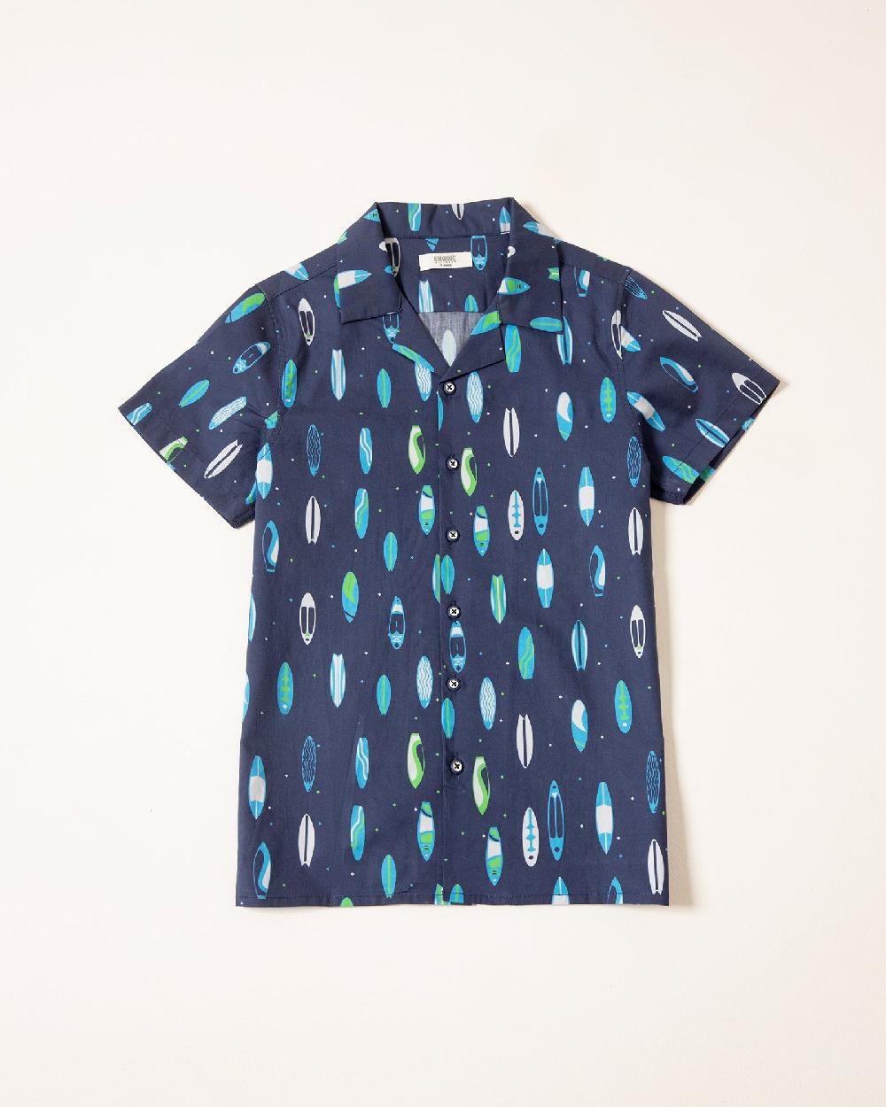 engine Boys Casual Shirt KC4026-K02-NVY