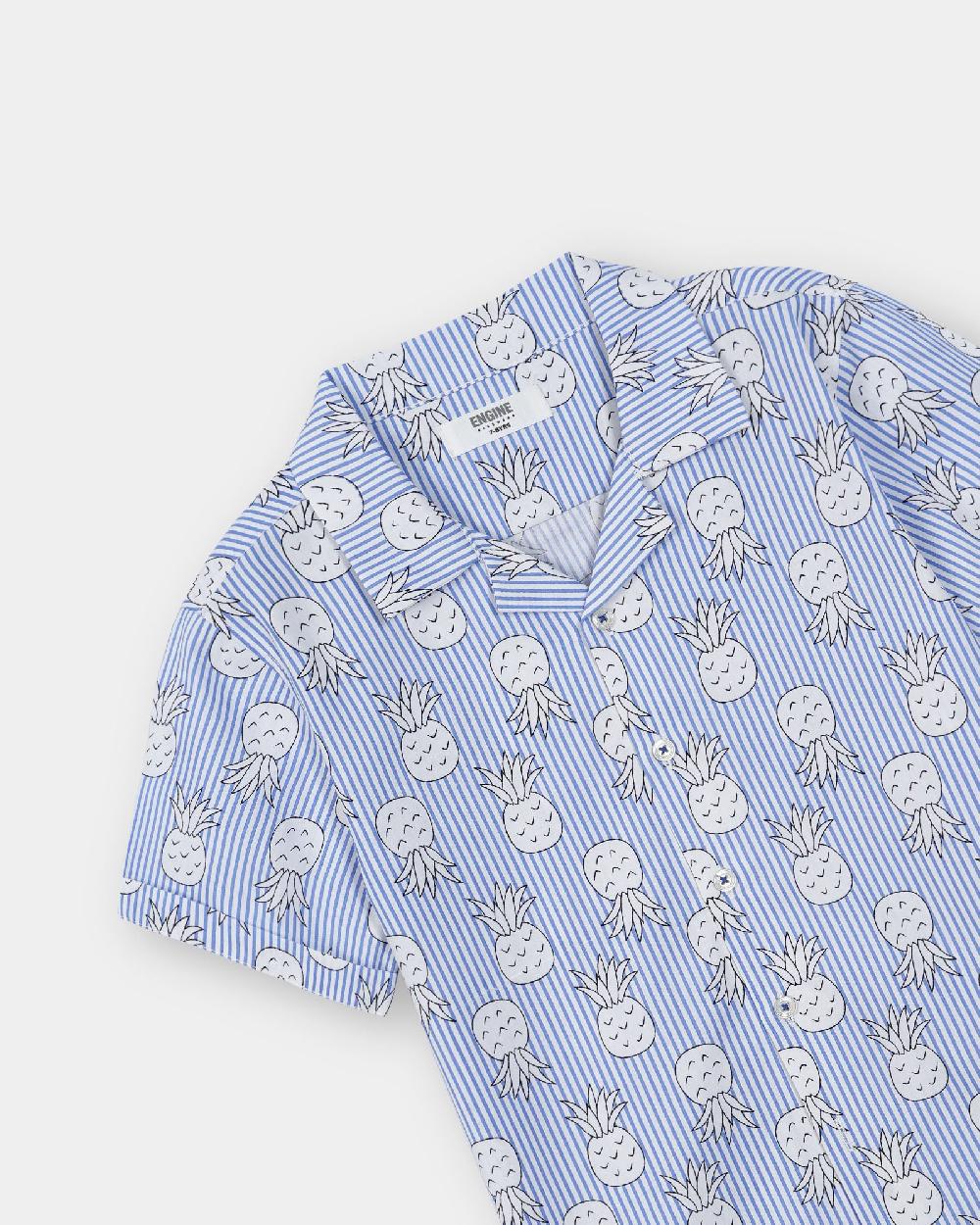 Engine Boys Casual Shirt KC5003-506-BLU