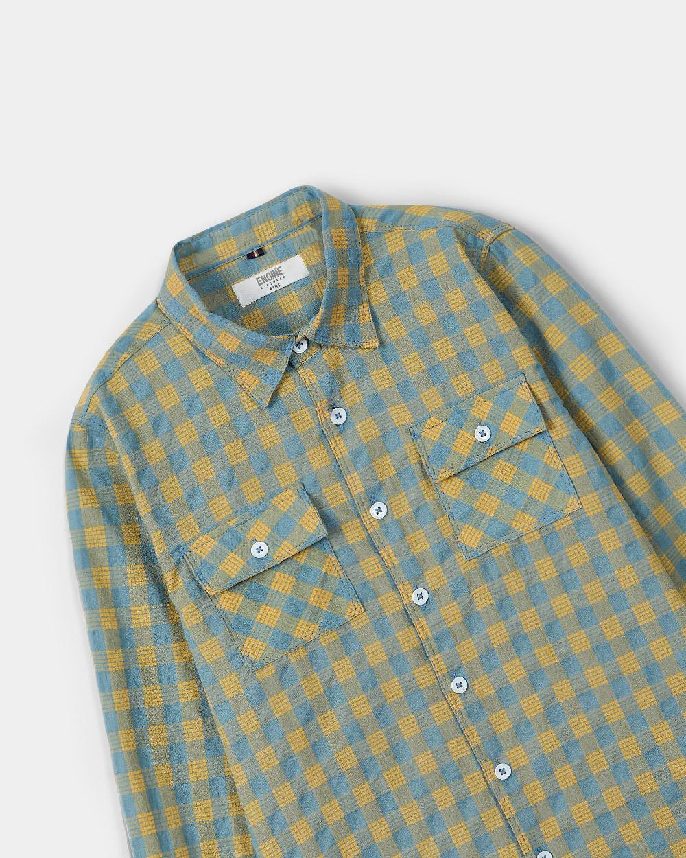 Engine Boys Casual Shirt KC5005-507-YEL