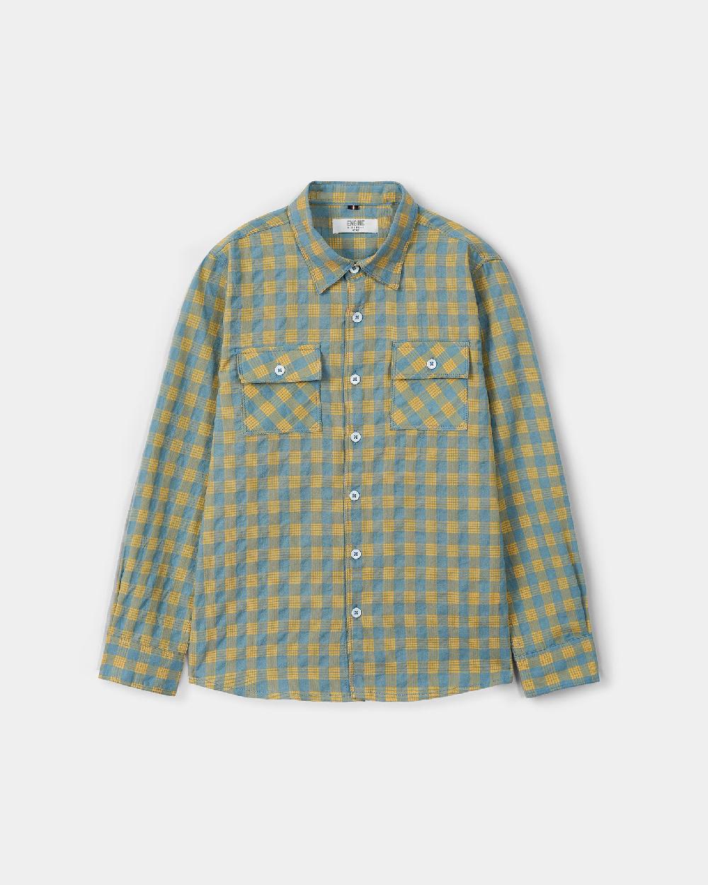 engine Boys Casual Shirt KC5005-507-YEL