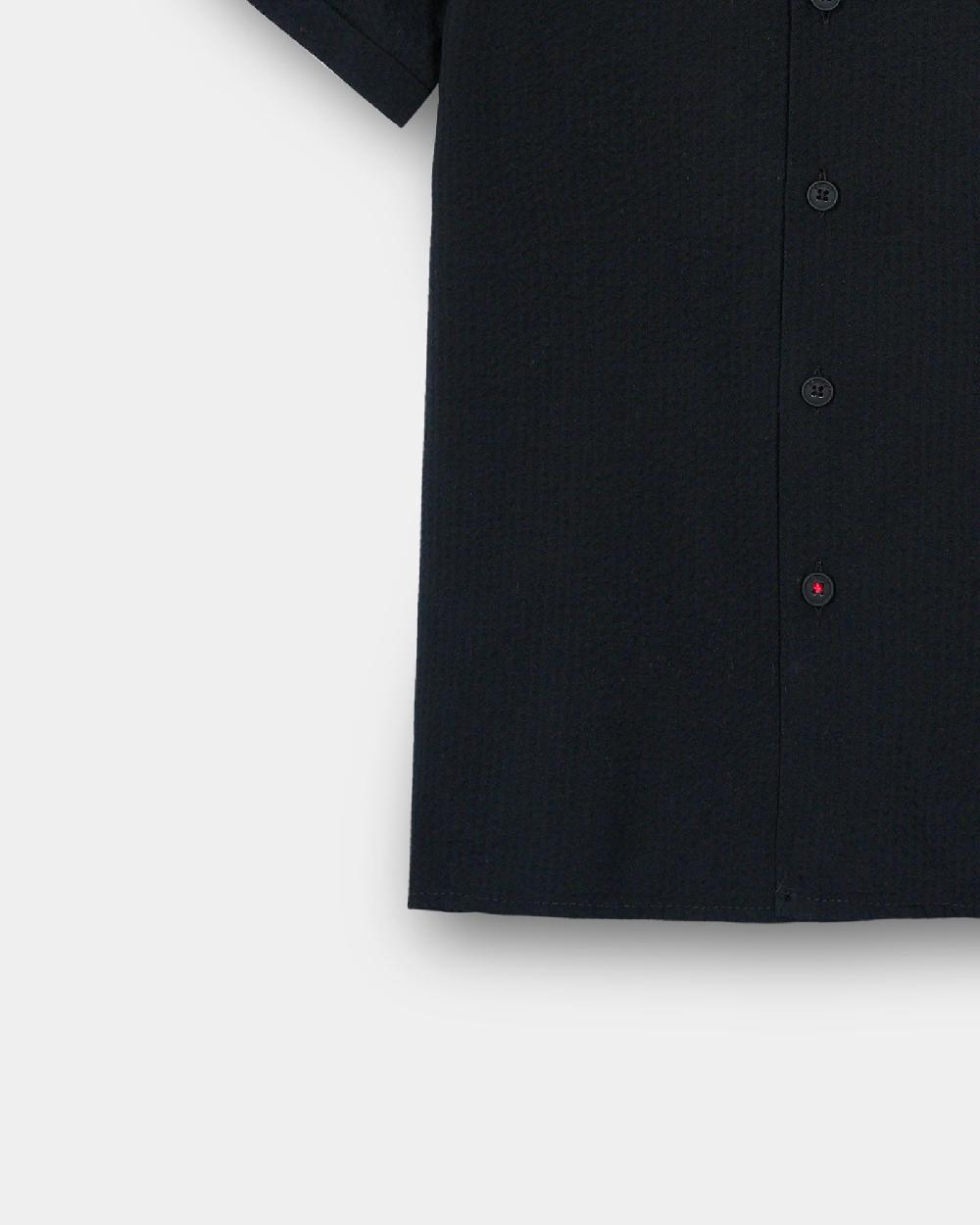 Engine Boys Casual Shirt KC5009-K02-BLK