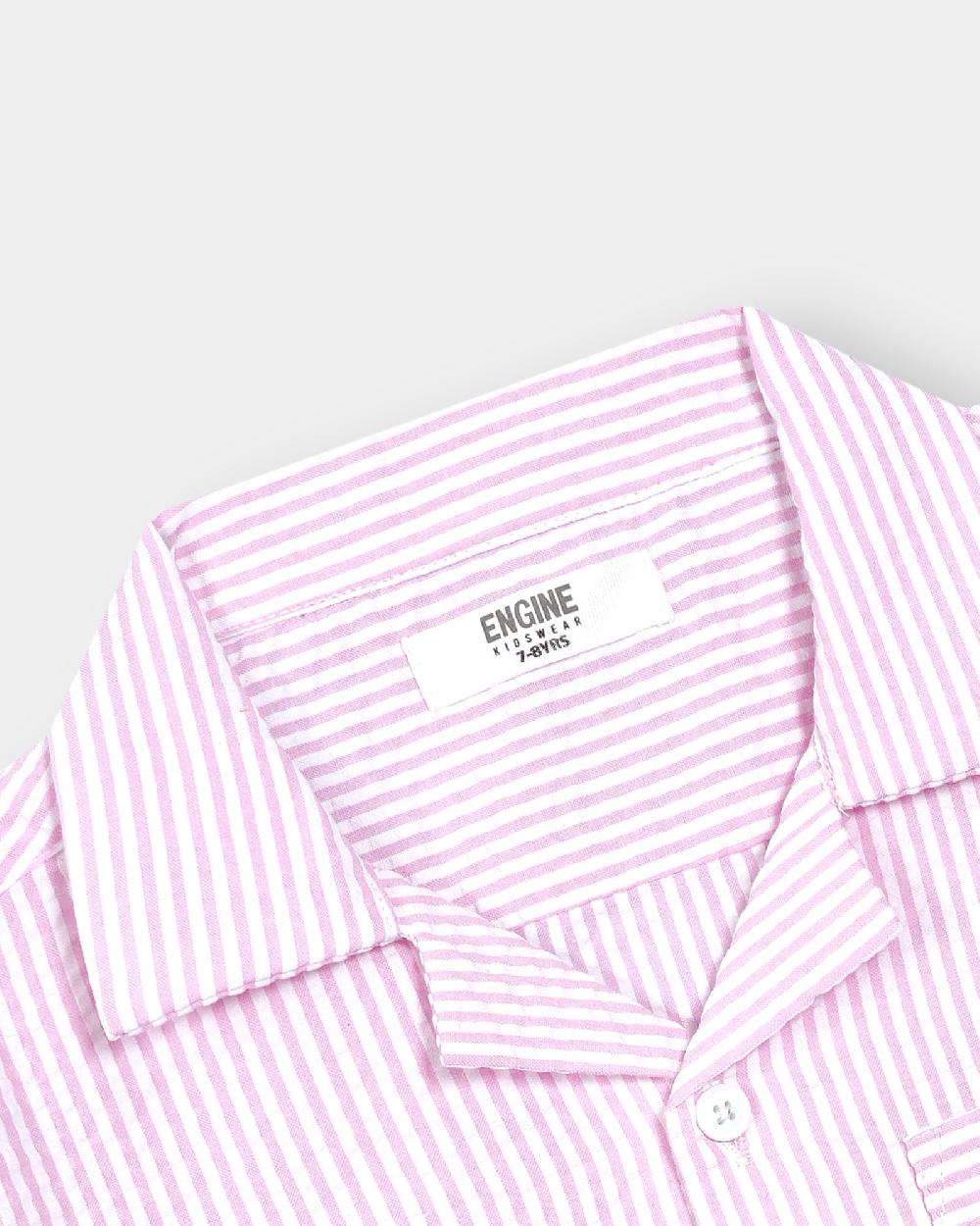 Engine Boys Casual Shirt KC5012-506-PNK