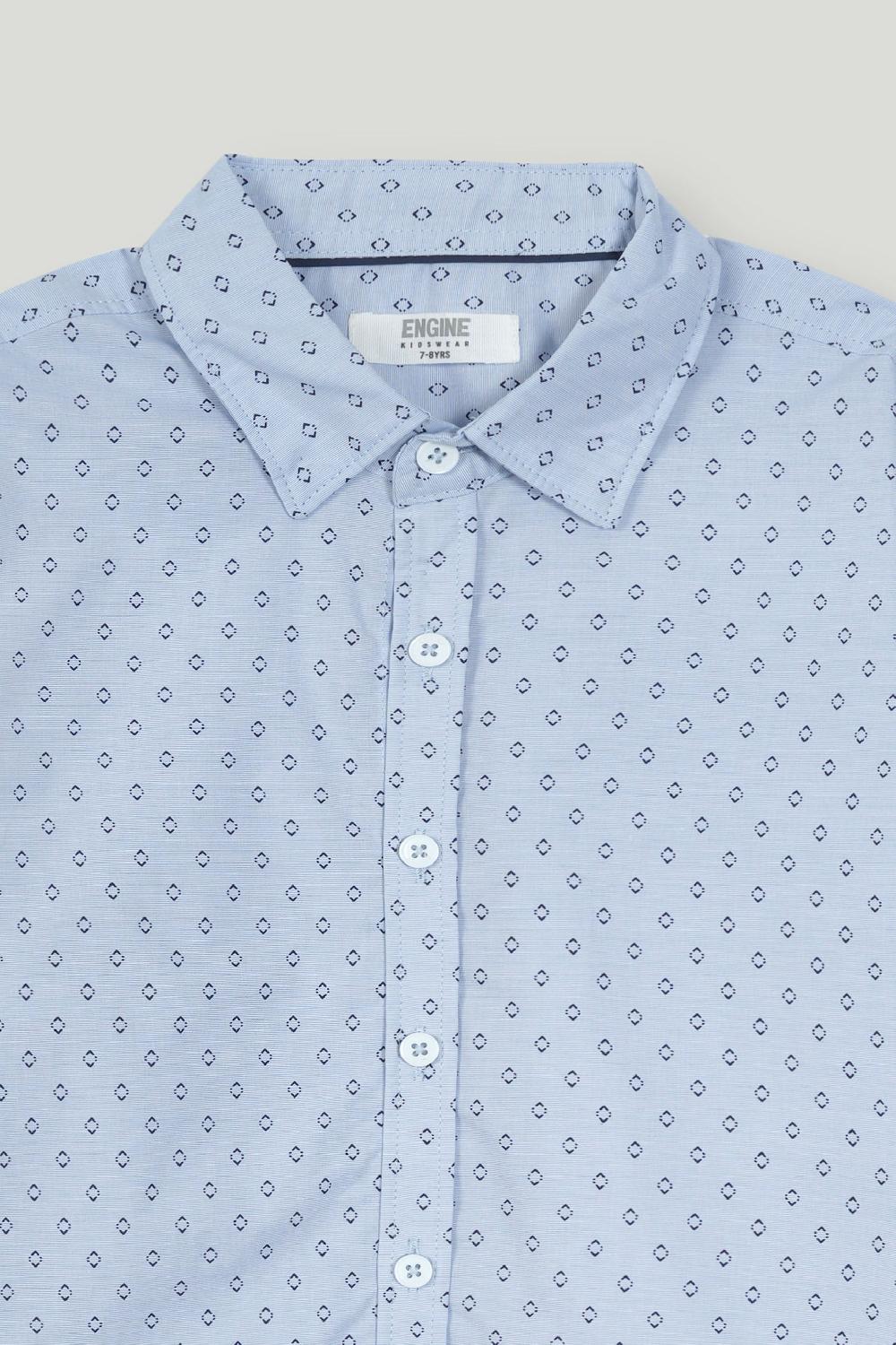 Engine Boys Casual Shirt KC5018-K02-LBL