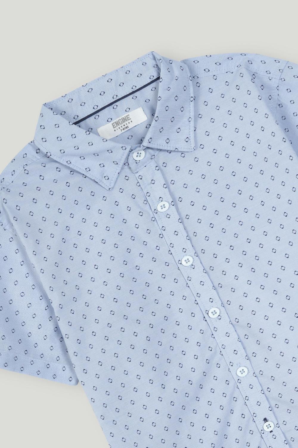 Engine Boys Casual Shirt KC5018-K02-LBL