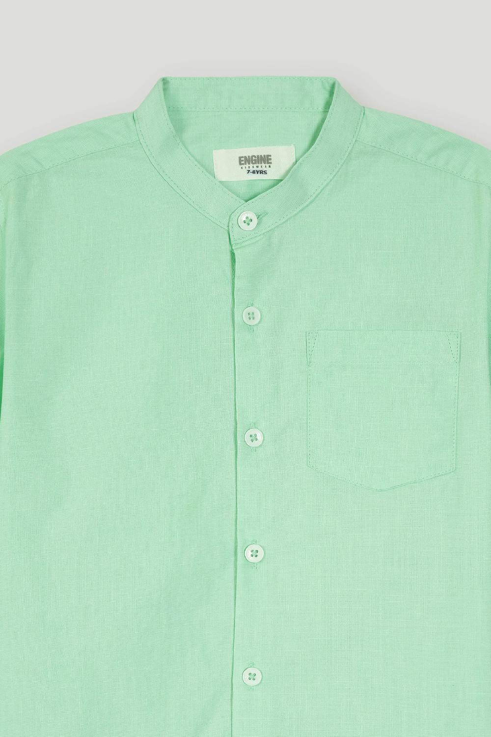 Engine Boys Casual Shirt KC5021-K02-LGR