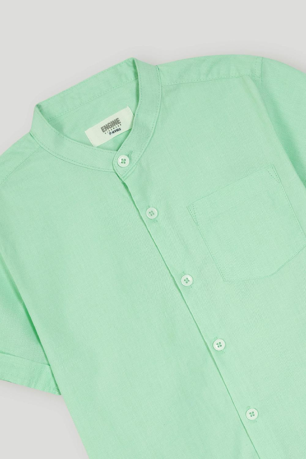 Engine Boys Casual Shirt KC5021-K02-LGR