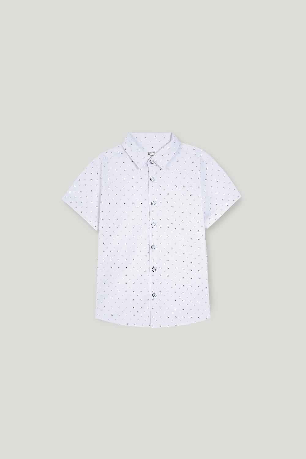 engine Boys Casual shirt KC5022-K02-WHT