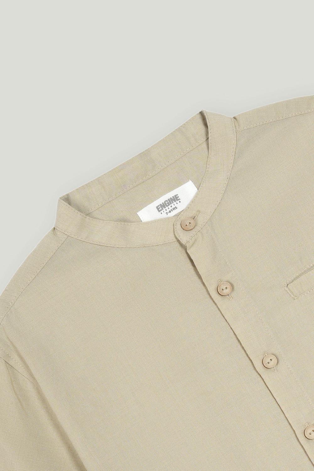 Engine Boys Casual Shirt KC5025-K02-KHK