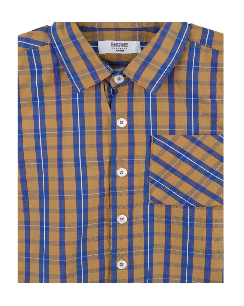 Engine Boys Casual Shirt TC4020-2YR-MST