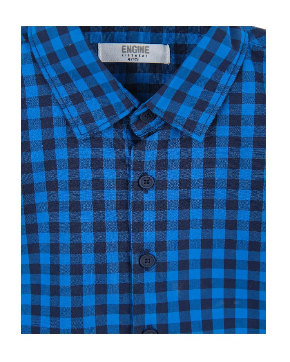 Engine Boys Casual Shirt TC4022-2YR-BLU