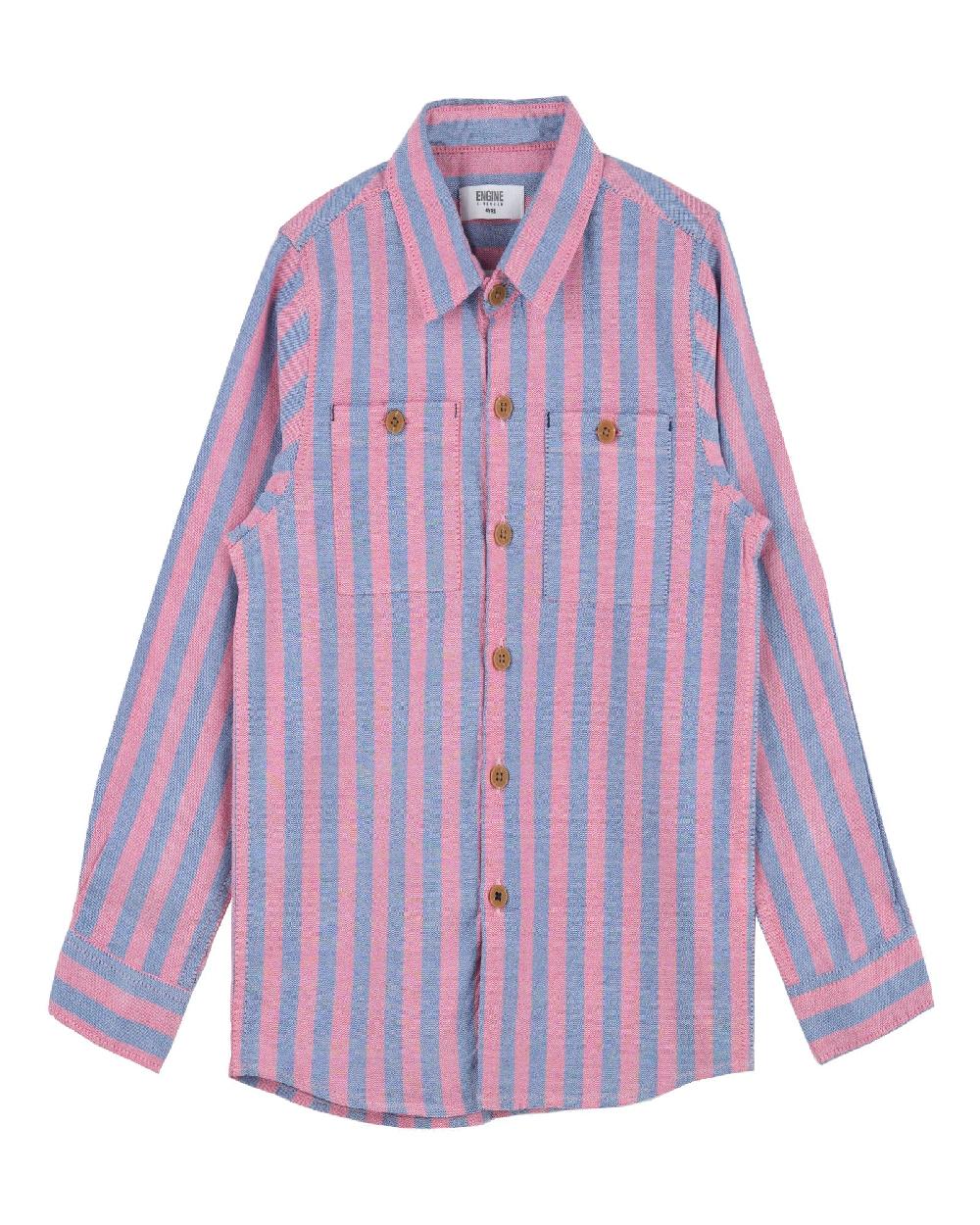engine Boys Casual Shirt TC4023-2YR-RED
