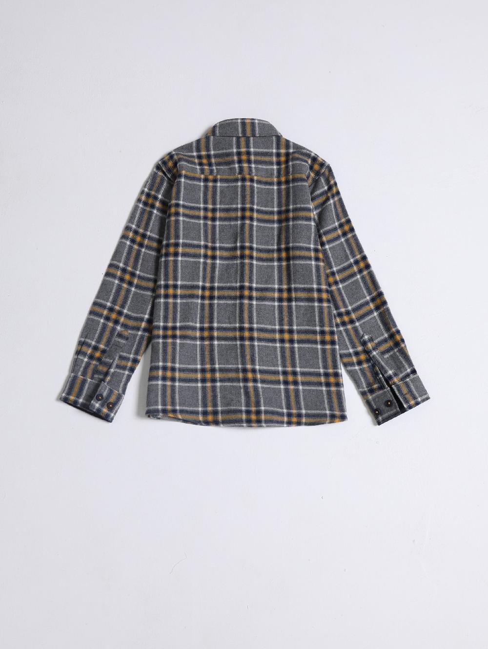 Engine Boys Casual Shirt TC4036-2YR-GRY
