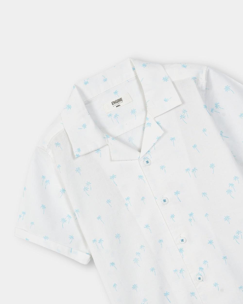 Engine Boys Casual Shirt TC5002-2YR-WHT
