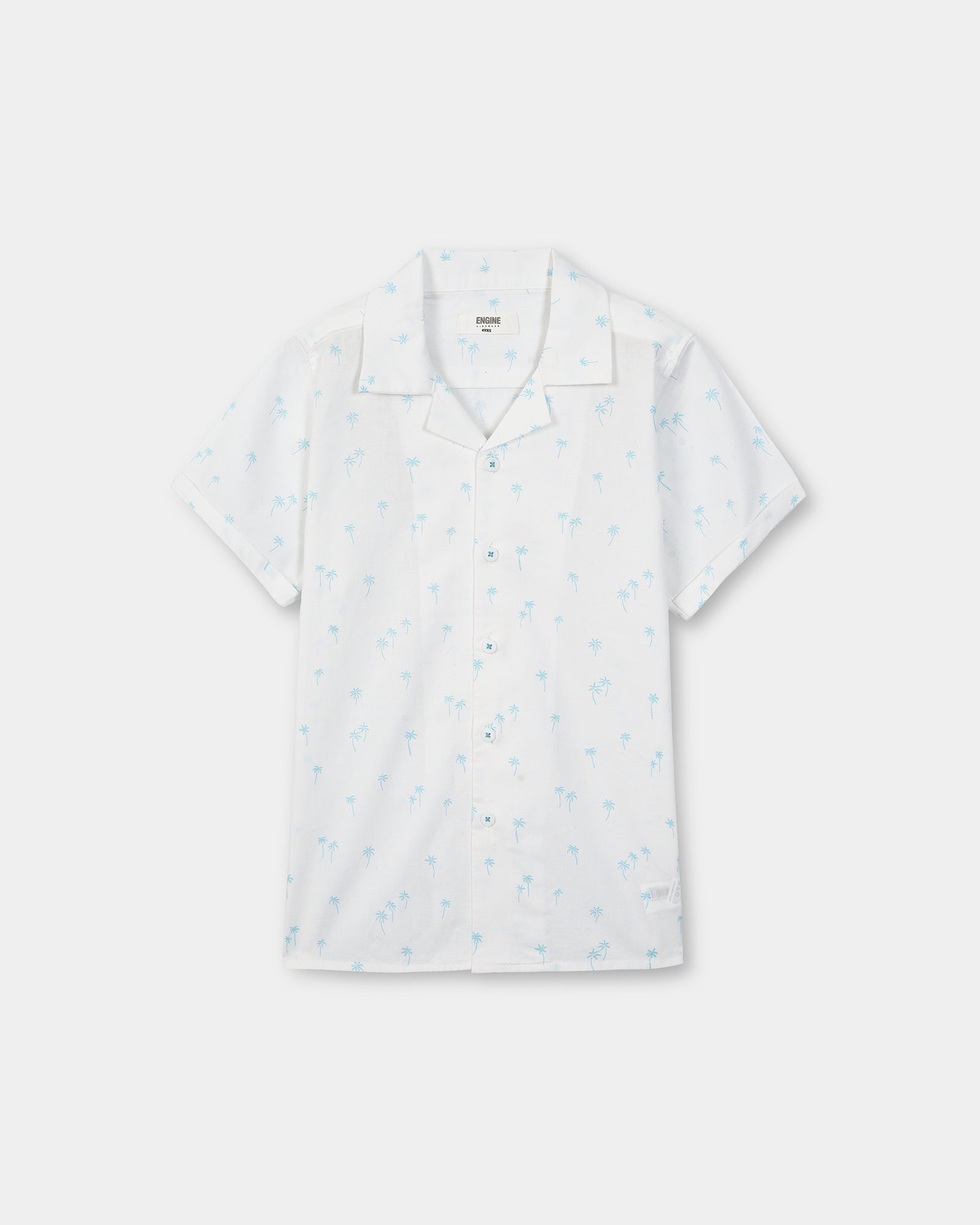 engine Boys Casual Shirt TC5002-2YR-WHT