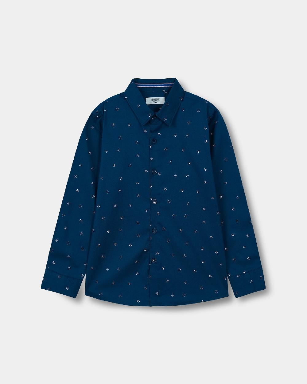 engine Boys Casual Shirt TC5003-2YR-NVY