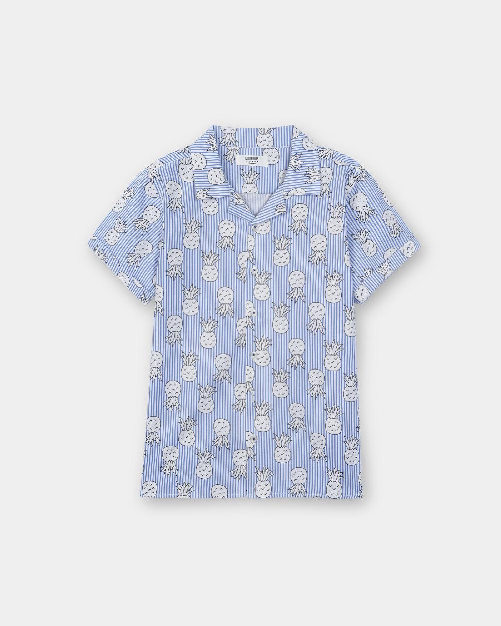 engine Boys Casual Shirt TC5005-2YR-BLU