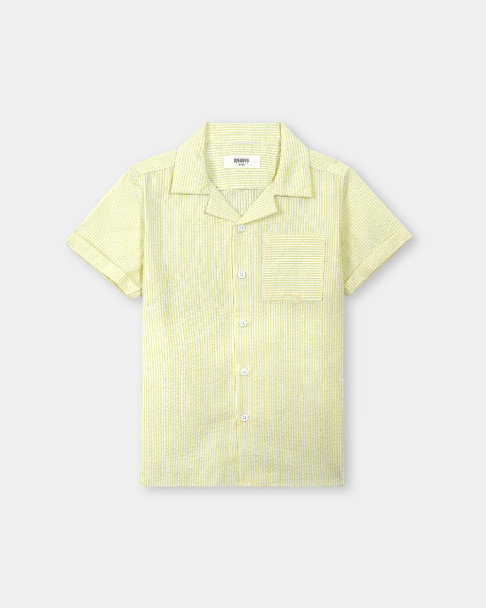 engine Boys Casual Shirt TC5010-2YR-YEL