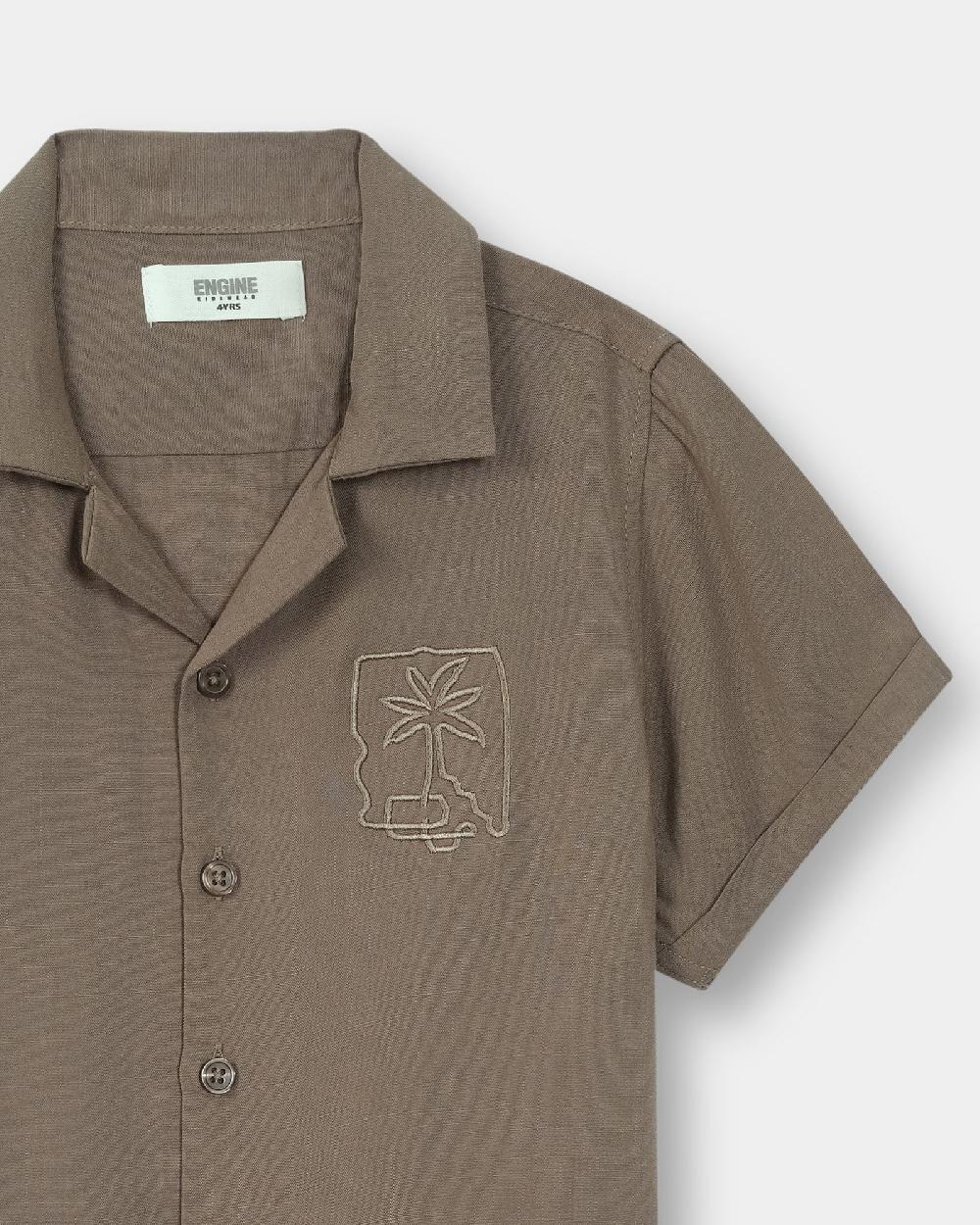 Engine Boys Casual Shirt TC5012-2YR-SND