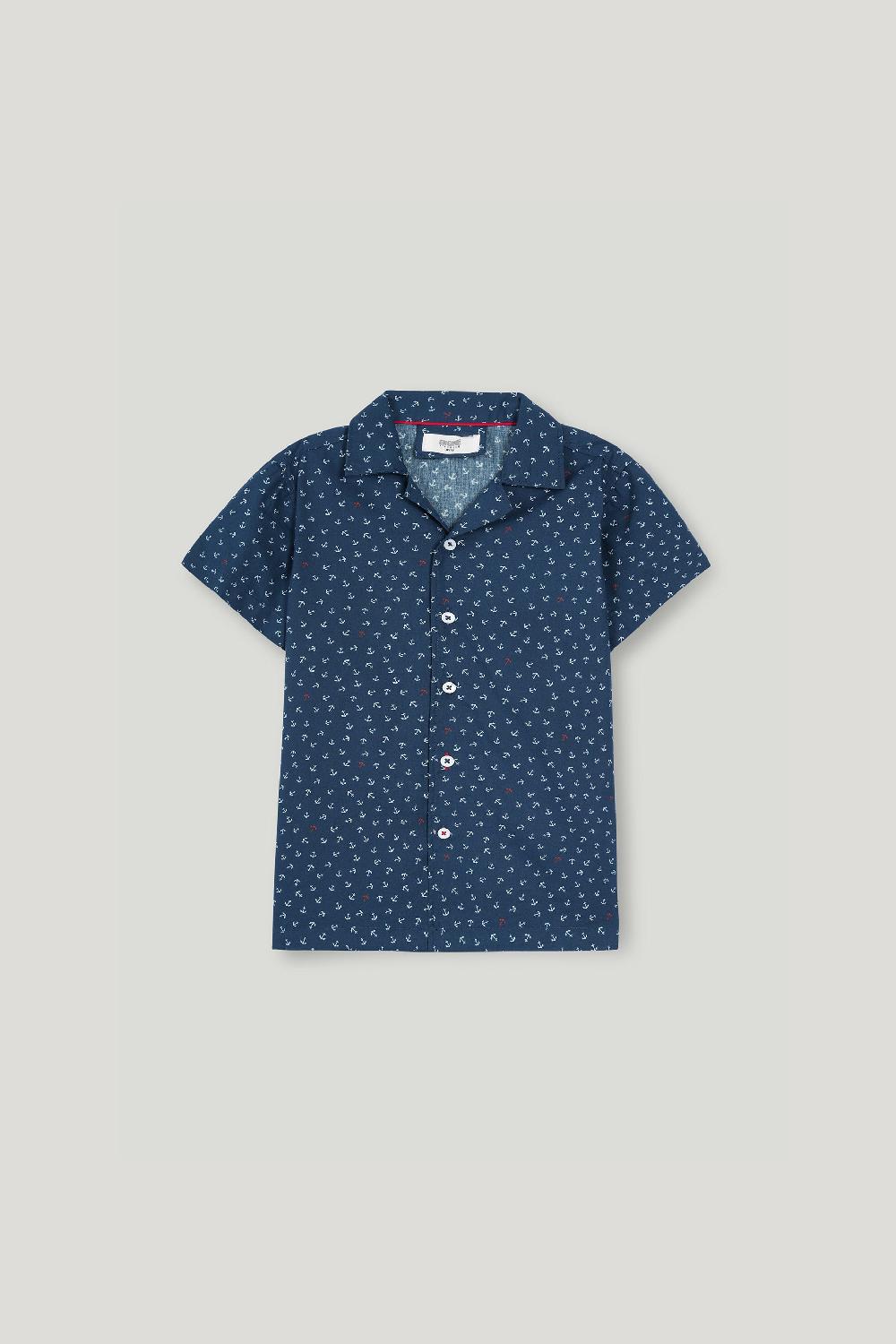engine Boys Casual Shirt TC5017-2YR-NVY