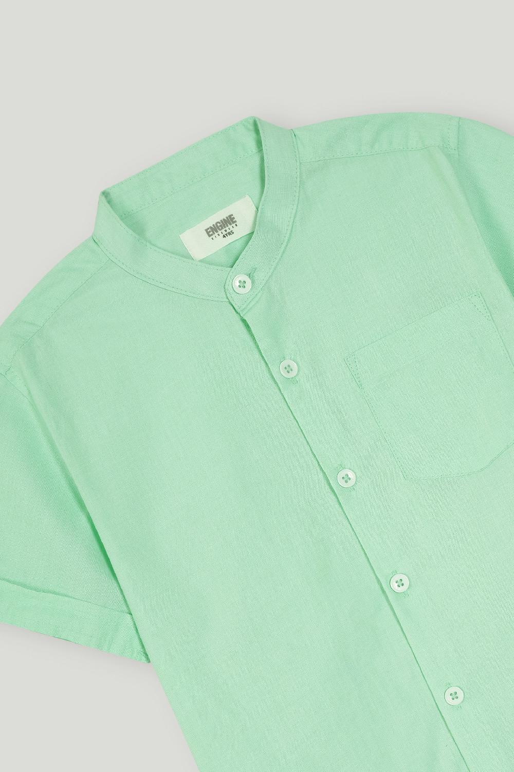 Engine Boys Casual Shirt TC5020-2YR-LGR