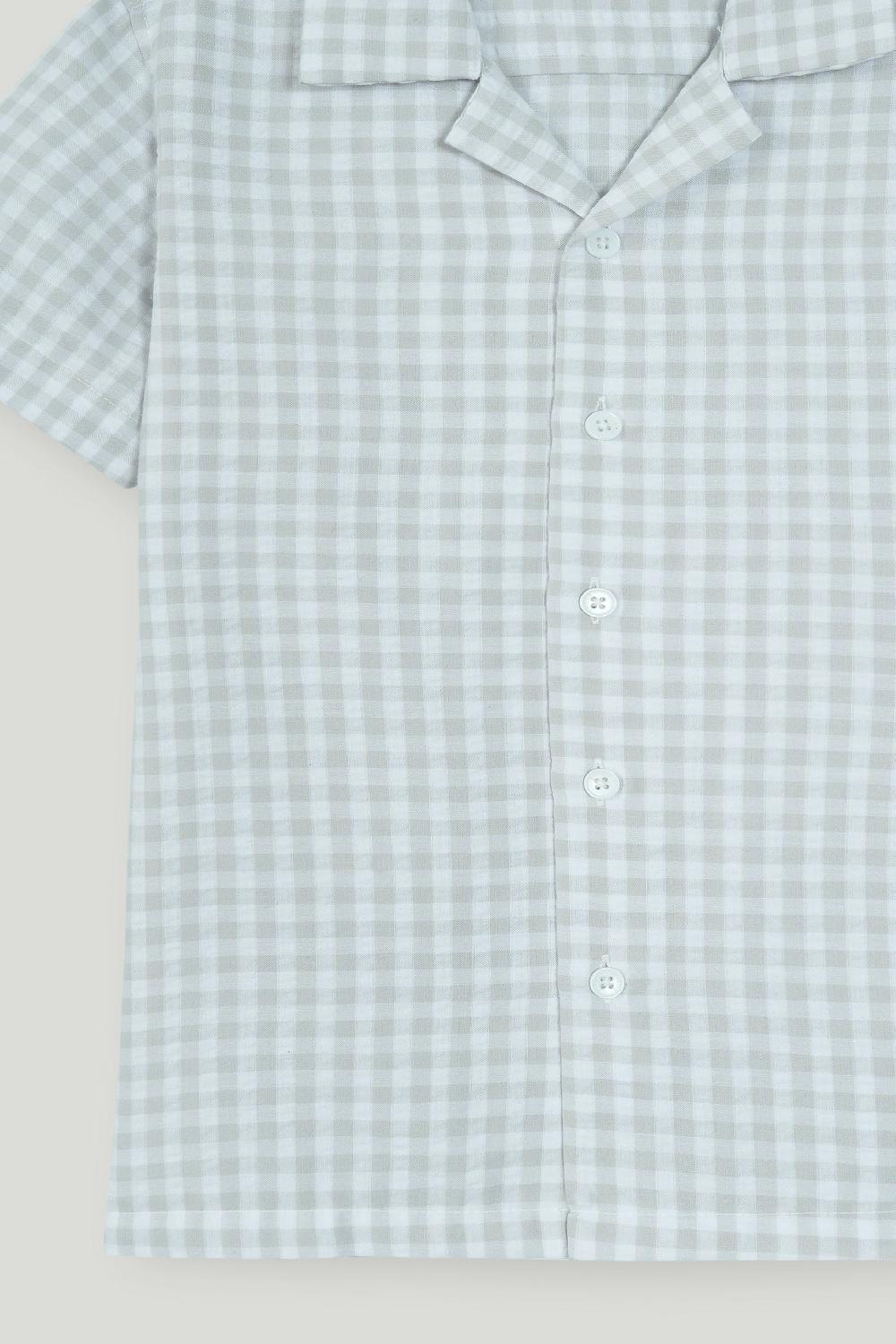 Engine Boys Casual Shirt TC5021-2YR-GRY