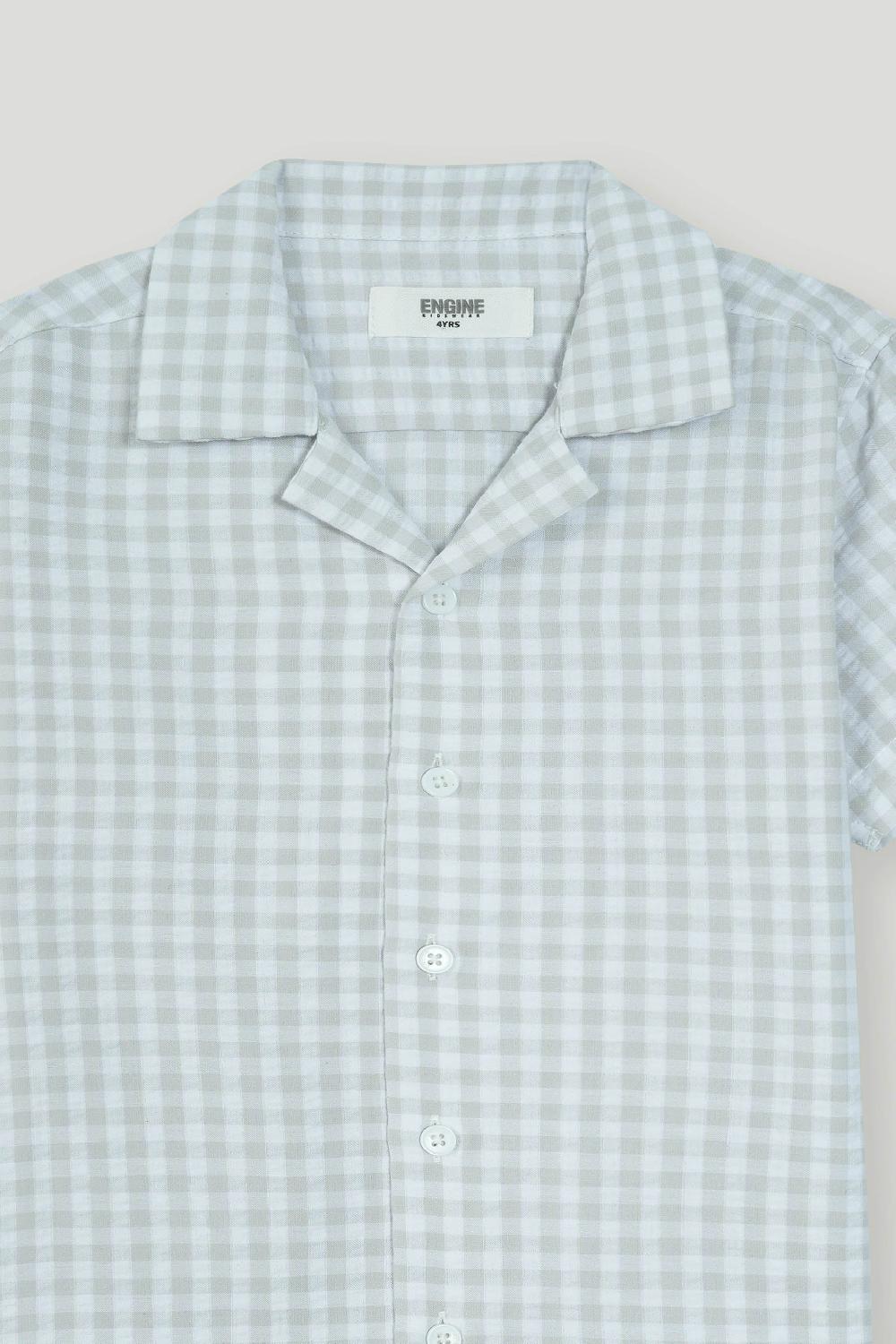 Engine Boys Casual Shirt TC5021-2YR-GRY