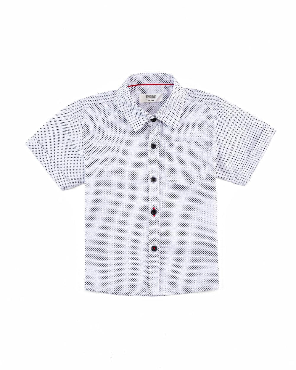 engine Boys Casual Shirt VIC001-I02-WHT