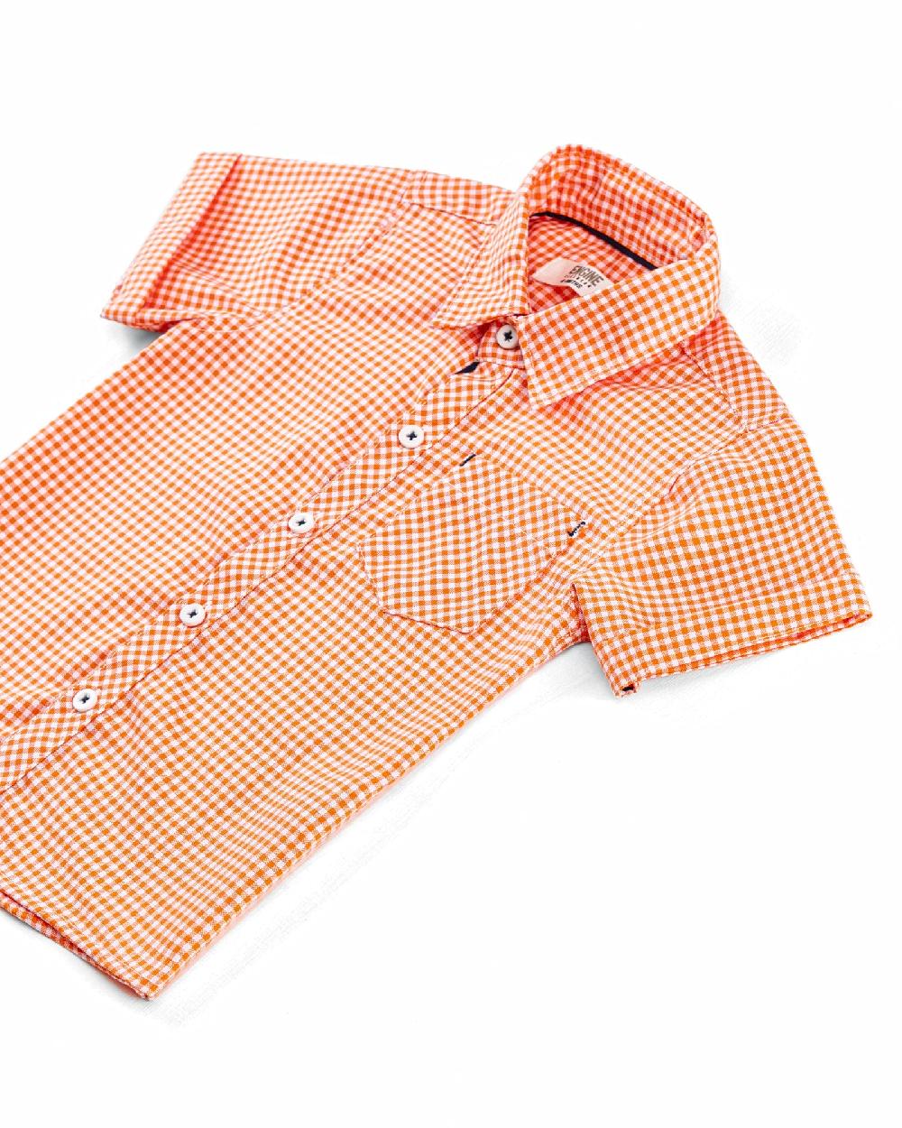 Engine Boys Casual Shirt VIC002-I02-ORG