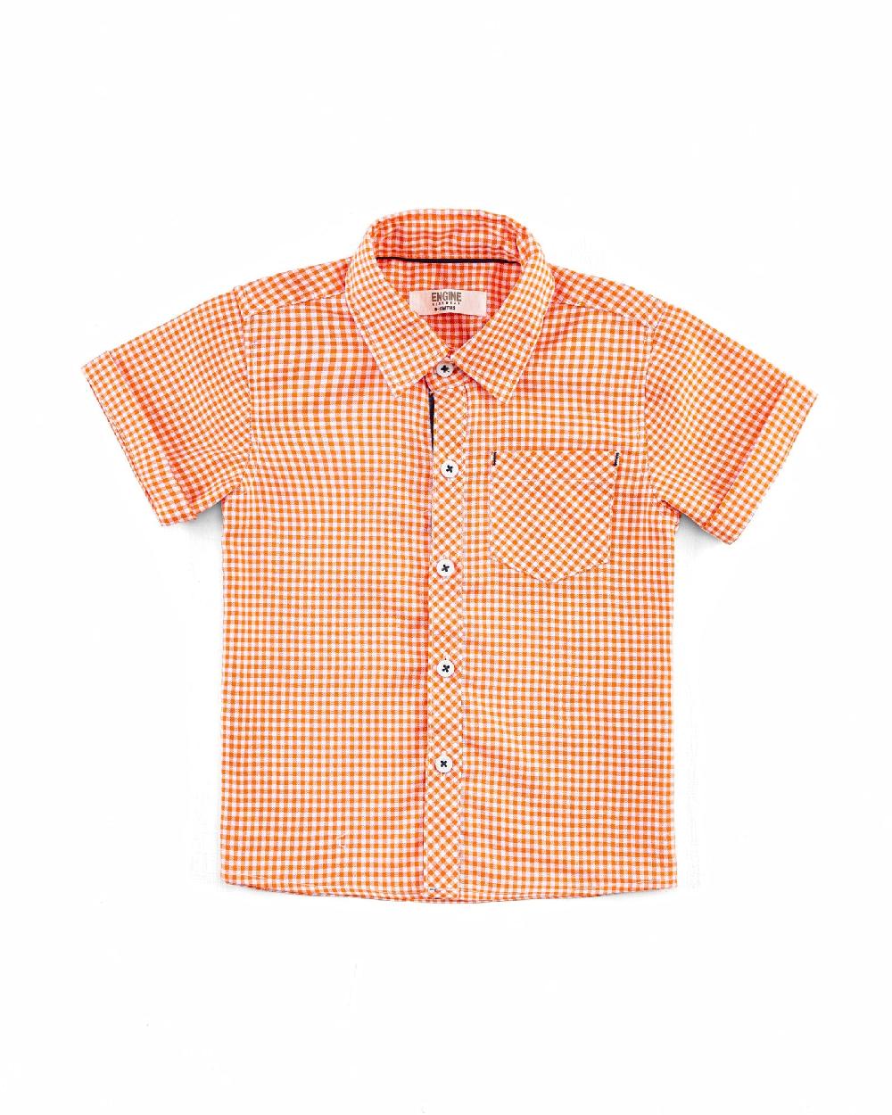 engine Boys Casual Shirt VIC002-I02-ORG