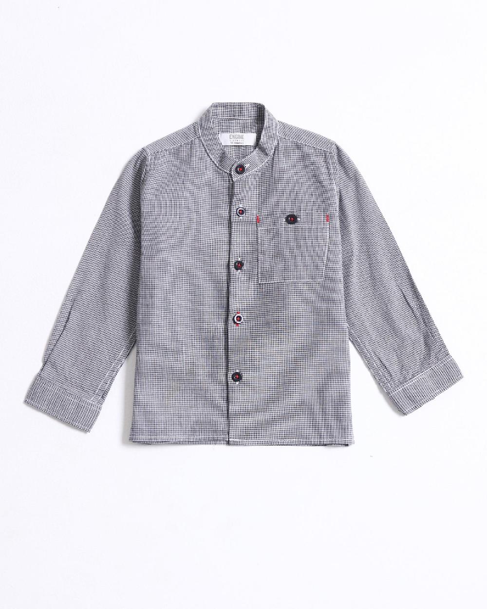 engine Boys Casual Shirt VIC006-I02-BLK