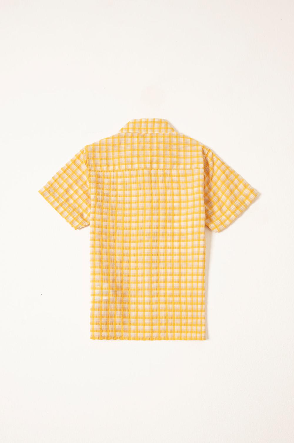 Engine Boys Casual Shirt VIC007-I02-YEL