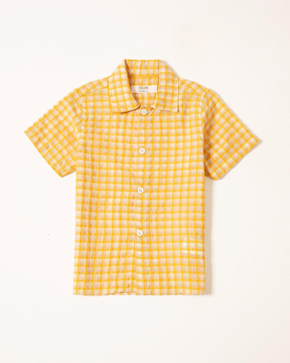 engine Boys Casual Shirt VIC007-I02-YEL