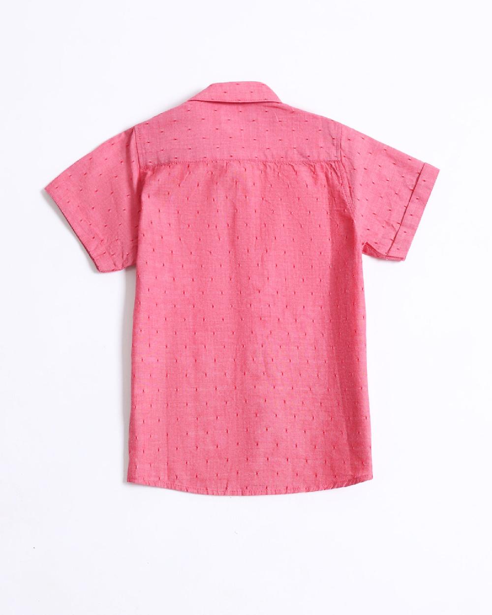 Engine Boys Casual Shirt VIC008-I02-RED