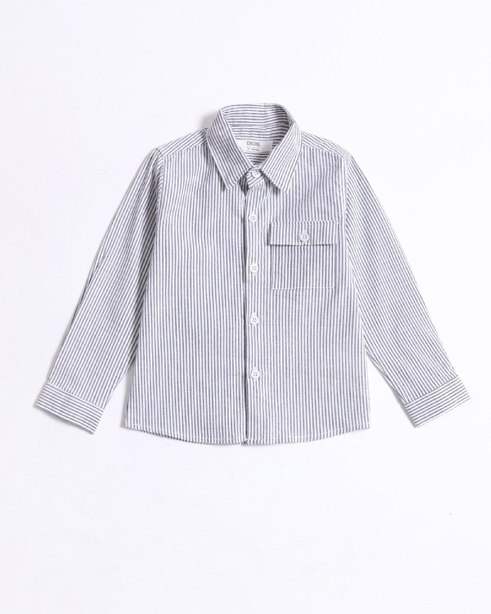 engine Boys Casual Shirt VIC009-I02-WHT