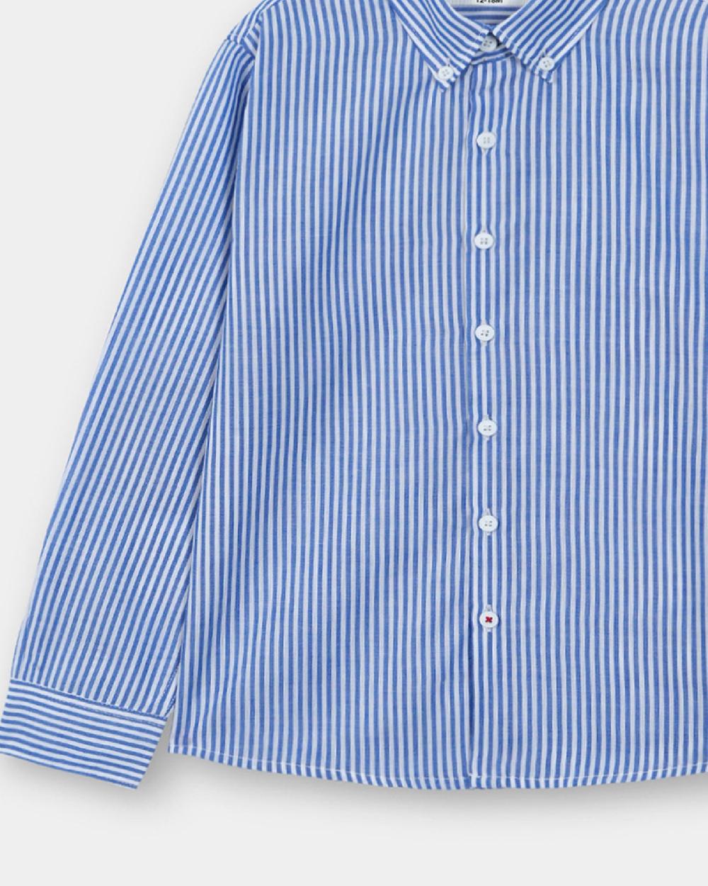 Engine Boys Casual Shirt VIC015-I02-BLU