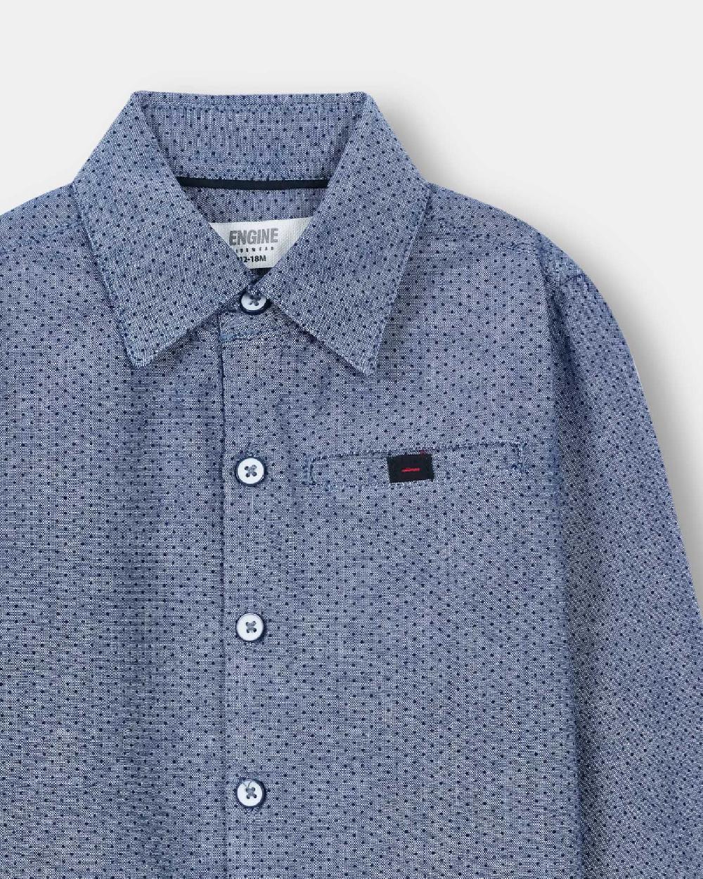 Engine Boys Casual Shirt VIC016-I02-NVY