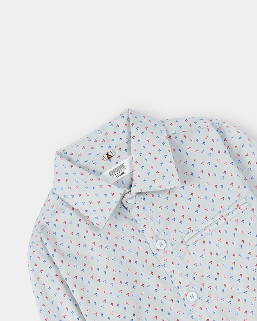 Engine Boys Casual Shirt VIC017-I02-LGY