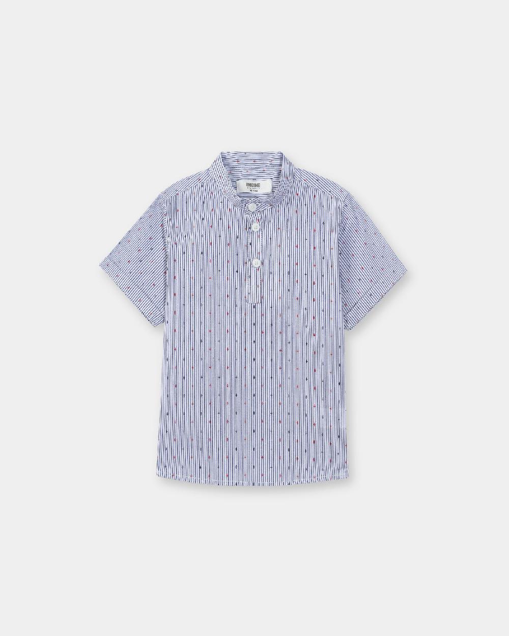 engine Boys Casual Shirt VIC018-I02-BLU
