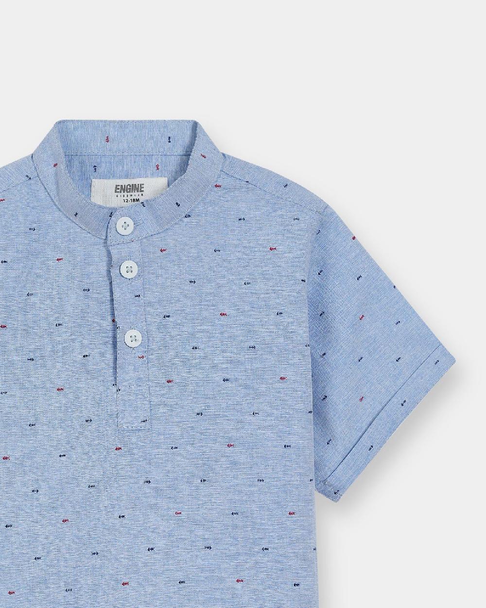 Engine Boys Casual Shirt VIC018-I02-SKB