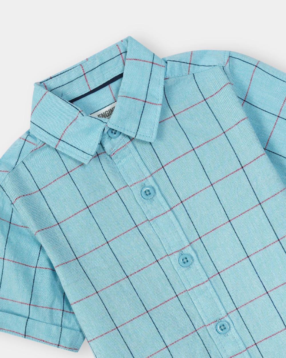 Engine Boys Casual Shirt VIC023-I02-LBL