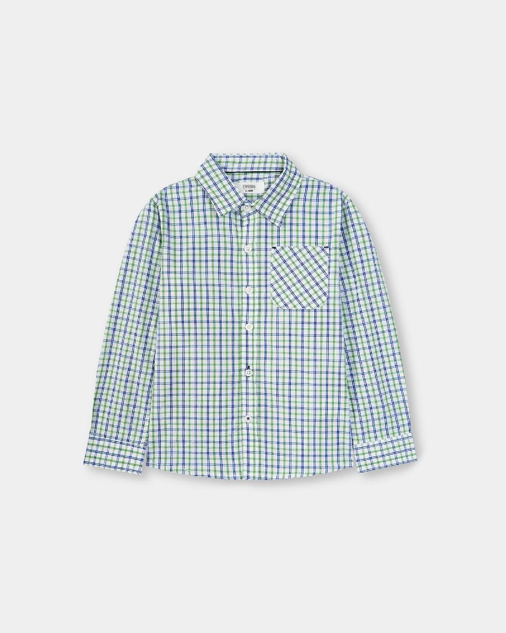 engine Boys Casual Shirt VIC024-I02-GRN