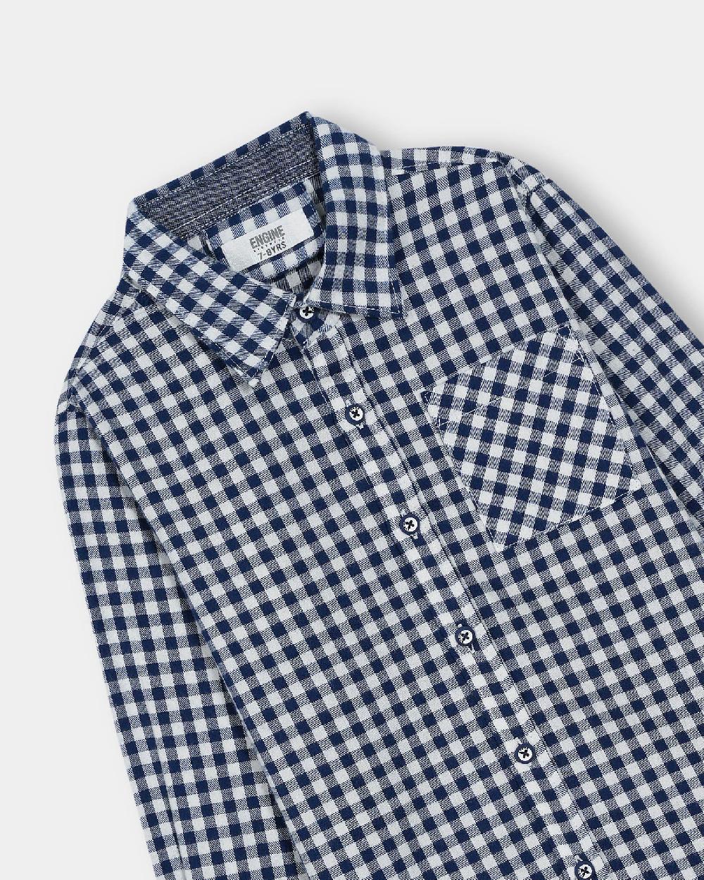 Engine Boys Casual Shirt VKC028-506-NVY