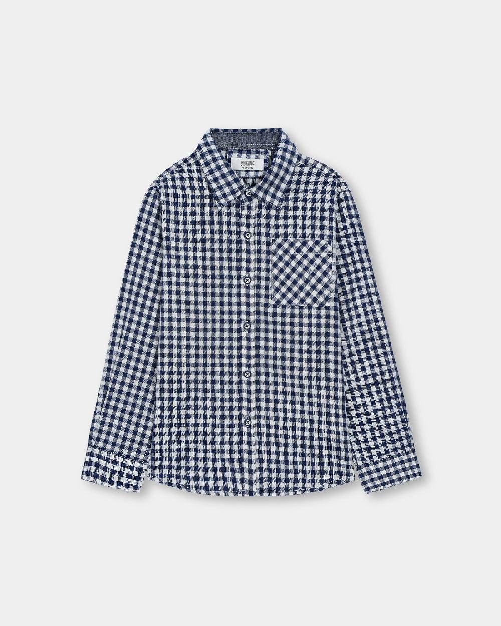 engine Boys Casual Shirt VKC028-506-NVY